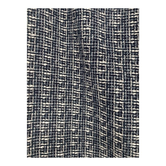 Ann Taylor Black White‎ Tweed Cotton Blend Lined Skirt Size 2 - Picture 7 of 8